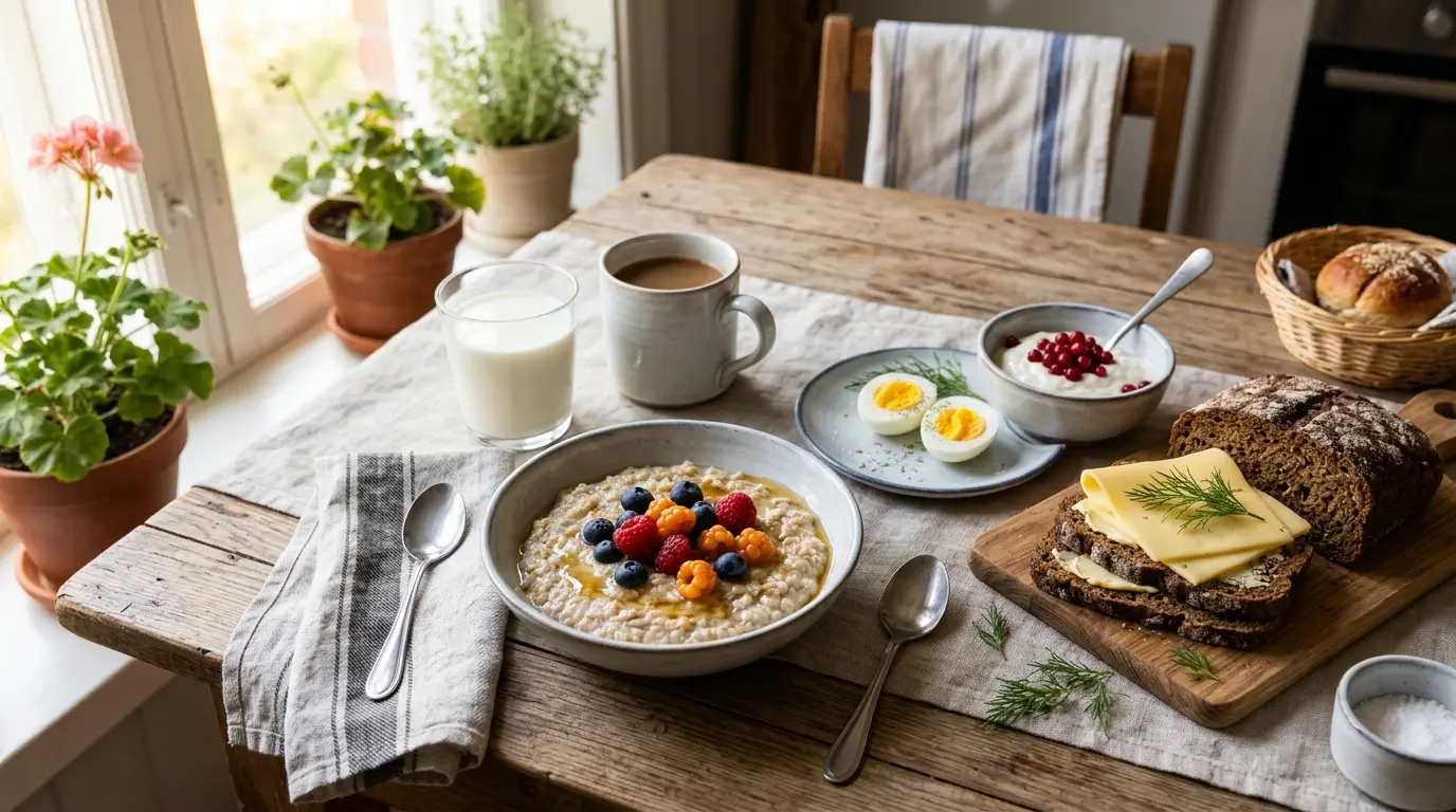 Terveellinen aamiainen – 8 ravitsevaa aamiaisvaihtoehtoa ravintoarvoilla