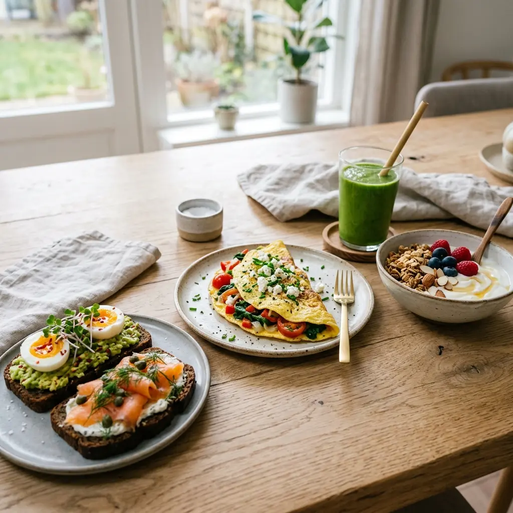 Monipuoliset aamiaisvaihtoehdot sopivat erilaisiin tilanteisiin