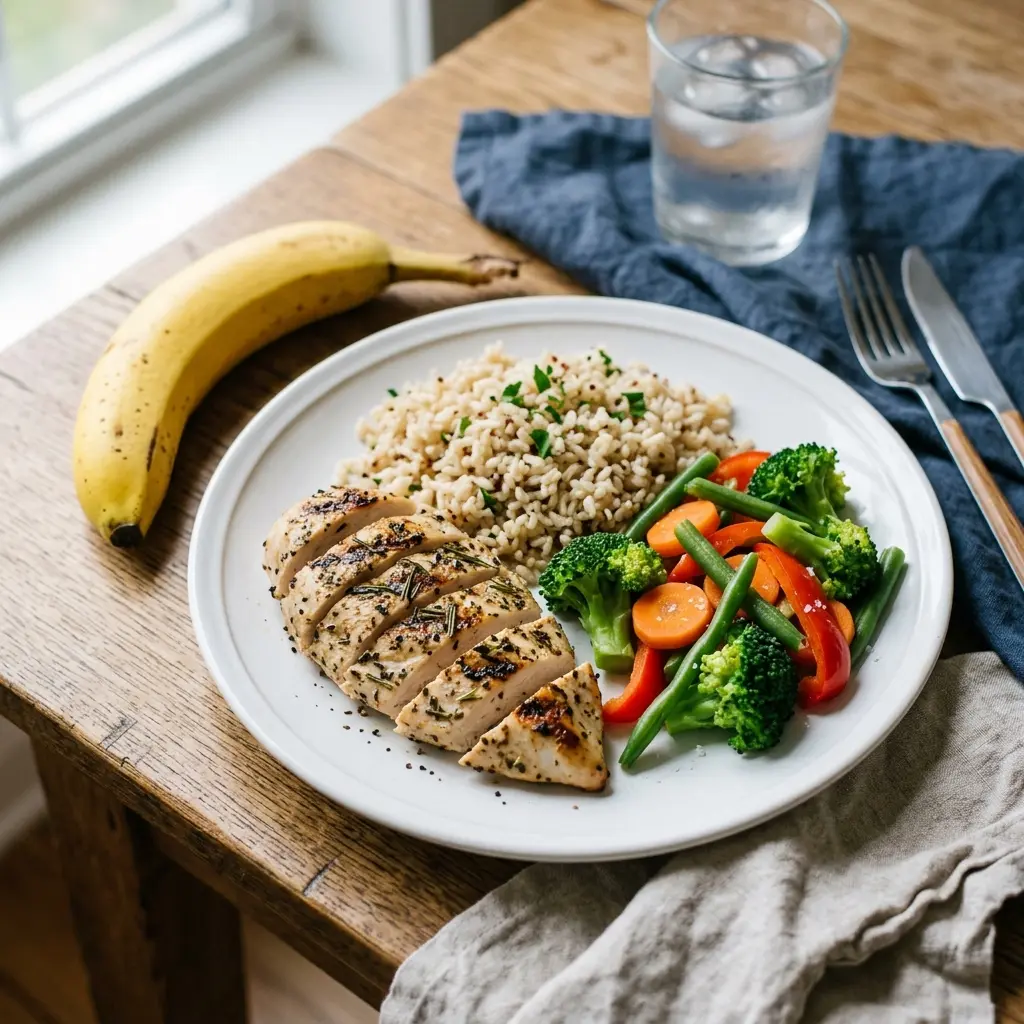 Treenin jälkeinen ateria