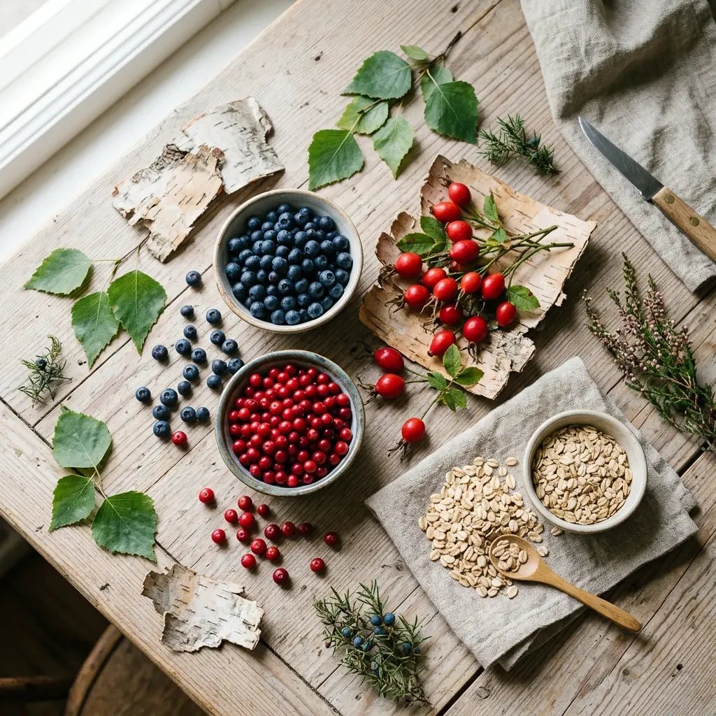 Suomalaiset marjat ja kaura