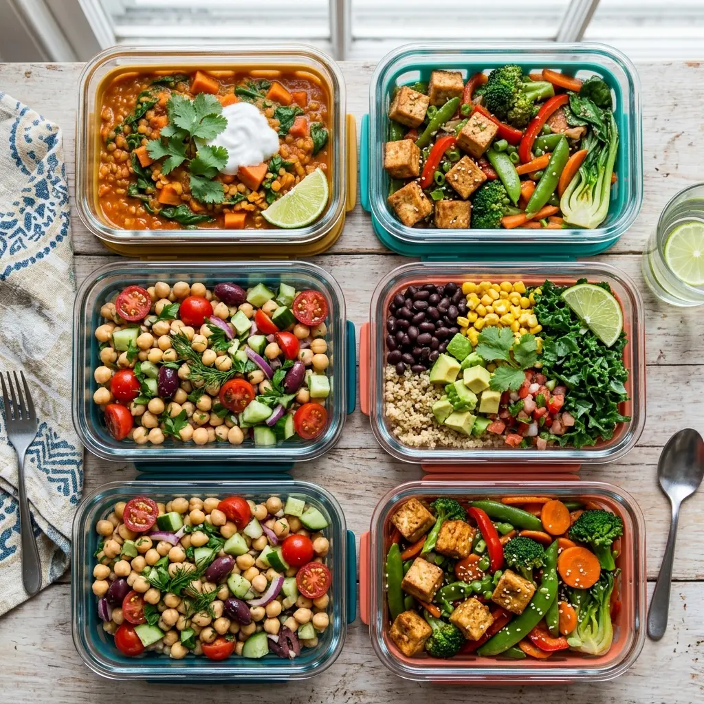 Vegaanisia proteiinirikkaita aterioita